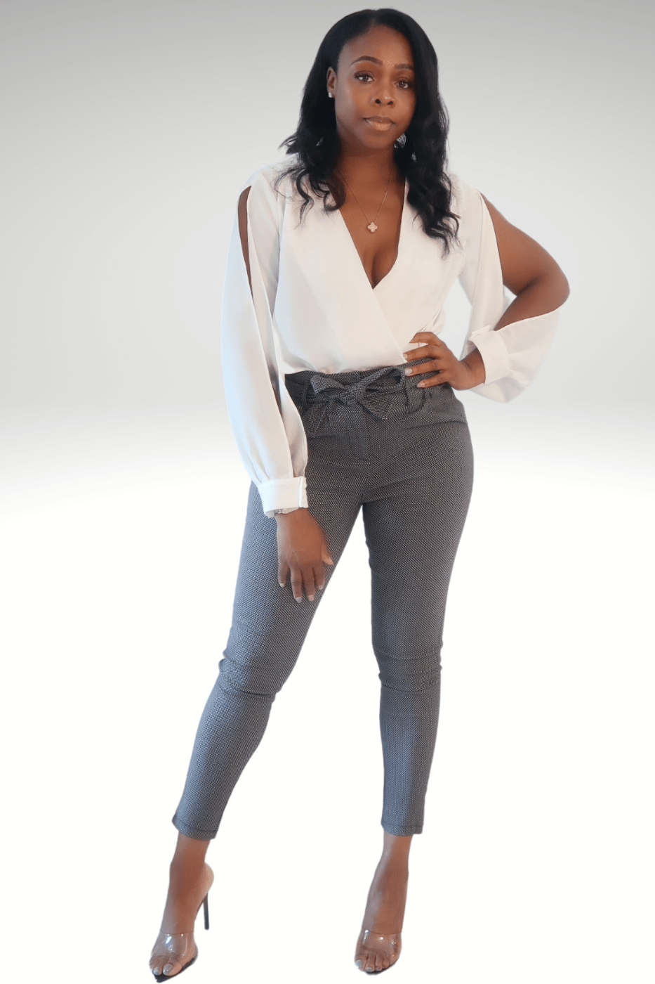 Luxuriance Style Bottoms High Waist Tie Belt | Pants