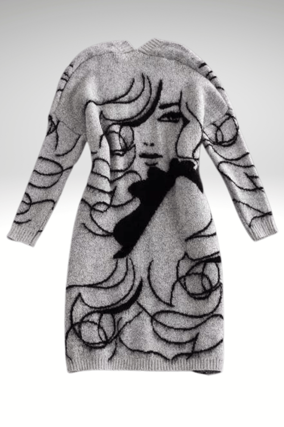 Luxuriance Style Cardigan Sweater The Silhouette  | Cardigan