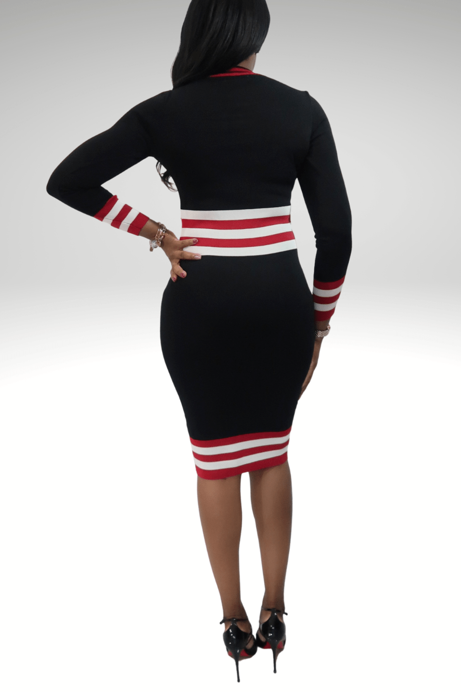 Luxuriance Style Dresses Bodycon Midi Sweater | Dress