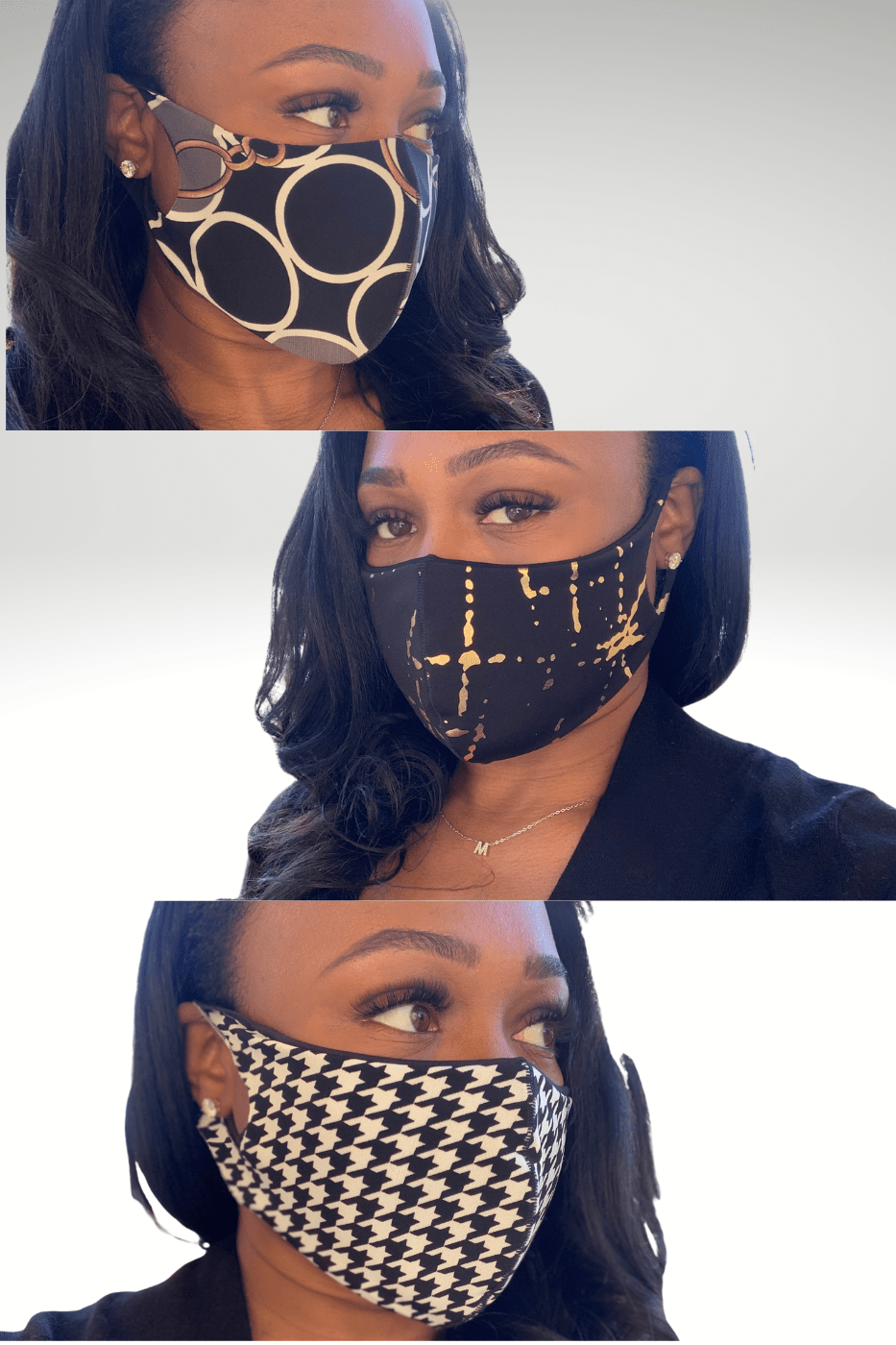 Luxuriance Style Face Mask Drizzle In Gold  | Face Mask
