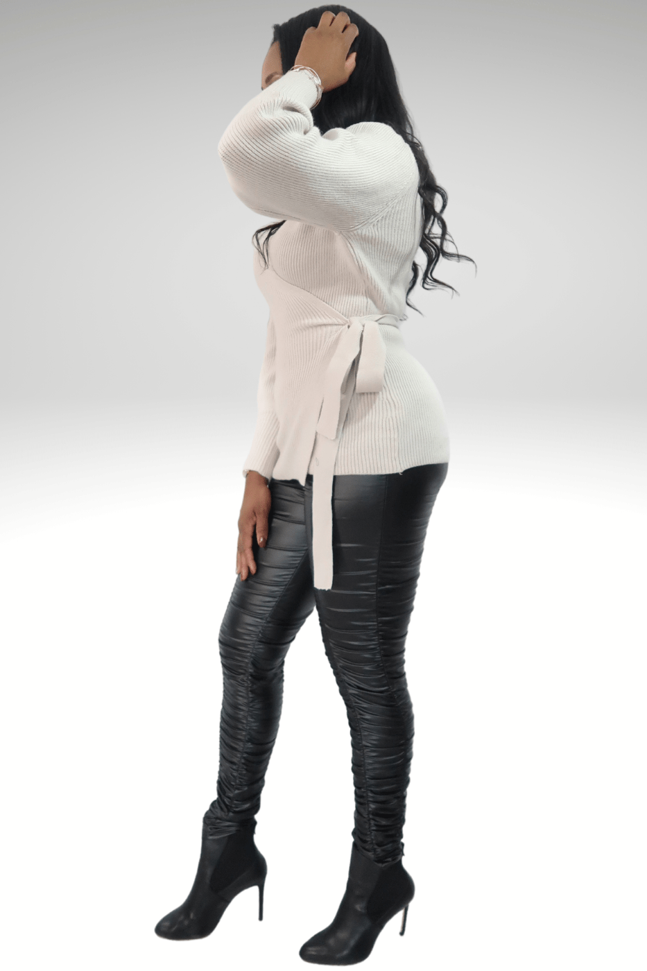Luxuriance Style Sweater The Evelyn Wrap | Sweater