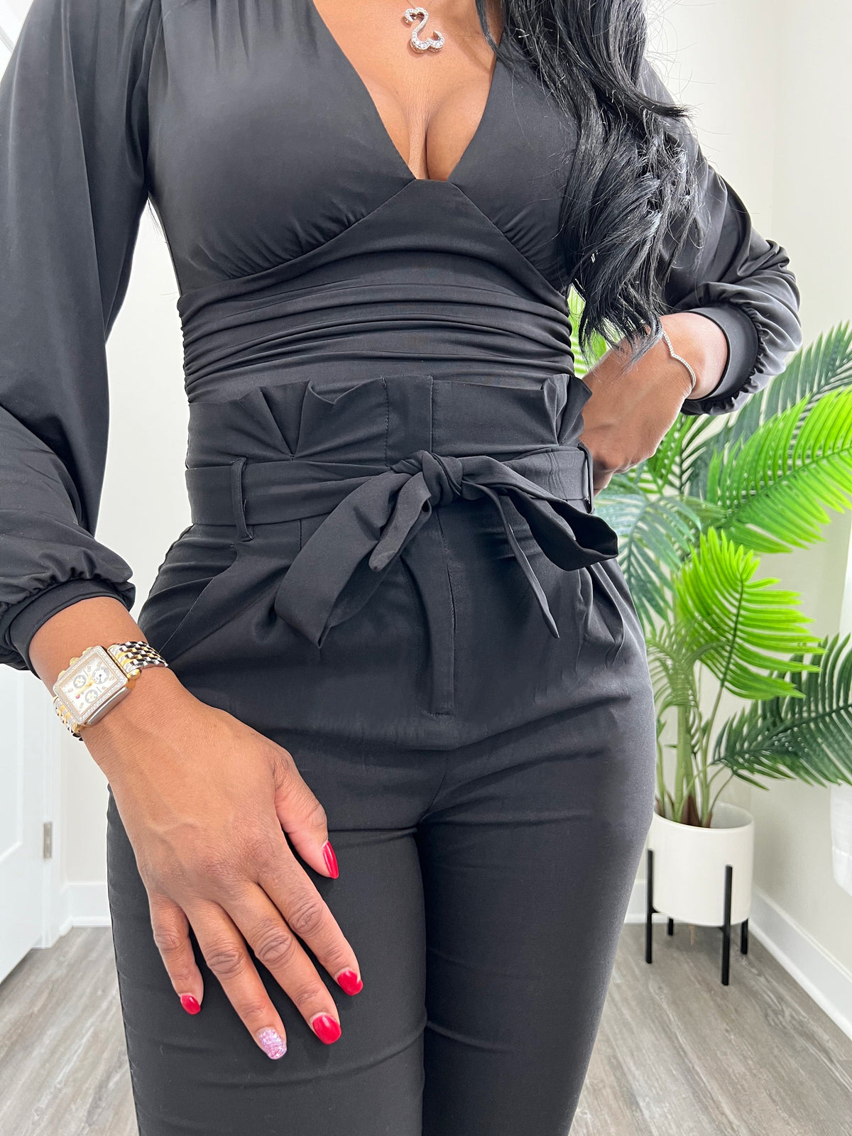 Luxuriance Style | The Boutique  Bodysuit The Deep Plunge | Womens  V Neck Bodysuit