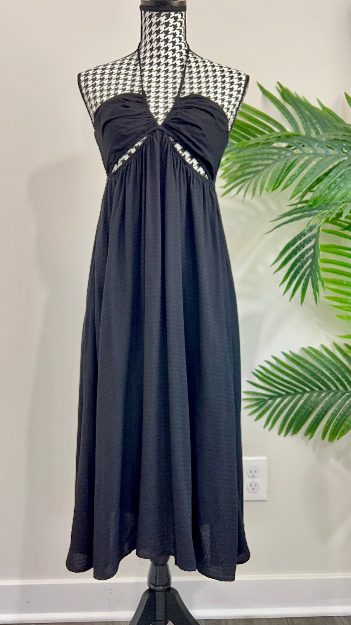 Luxuriance Style | The Boutique  Dresses Naya | Cutout Halter Dress