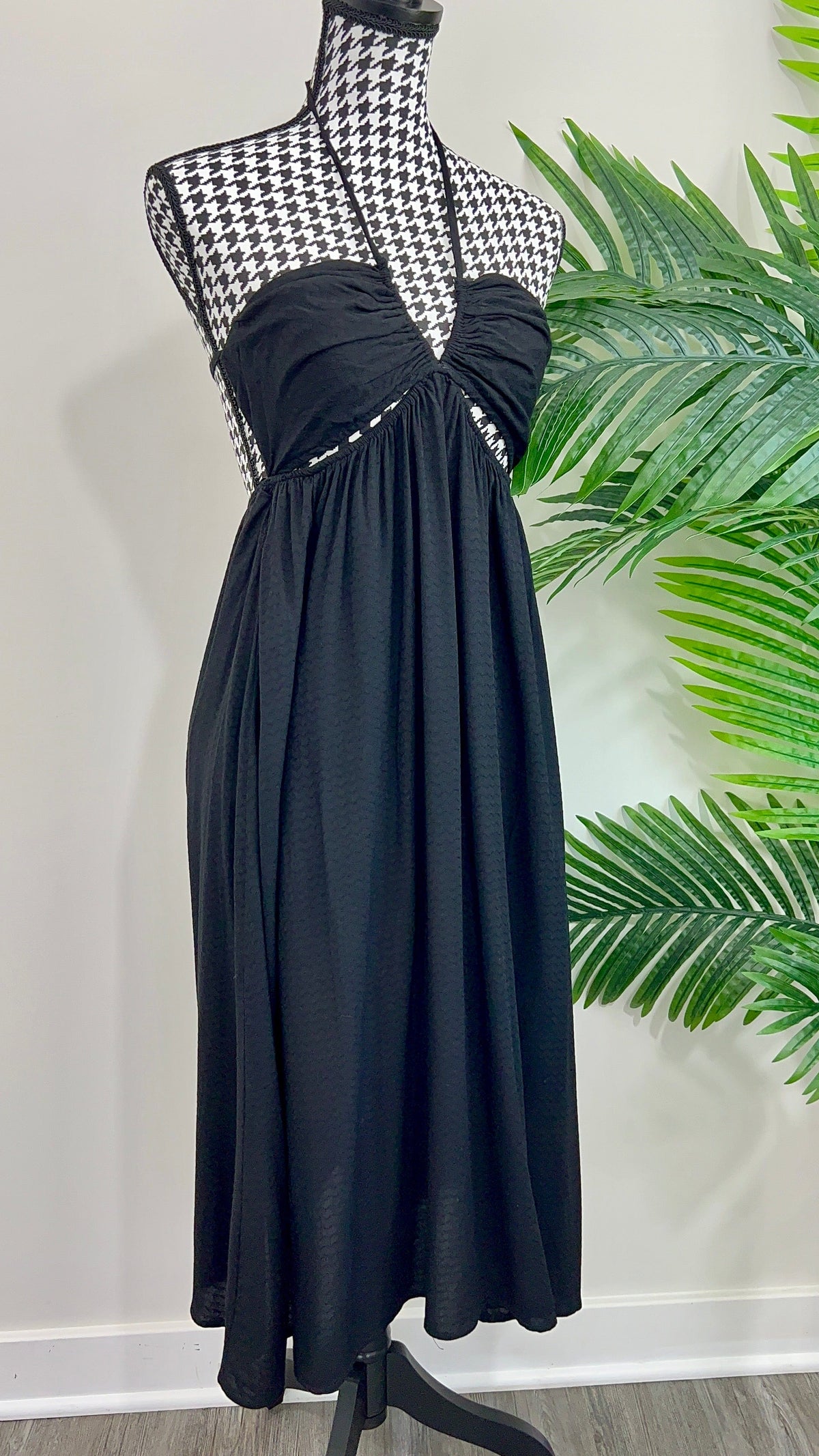 Luxuriance Style | The Boutique  Dresses Naya | Cutout Halter Dress