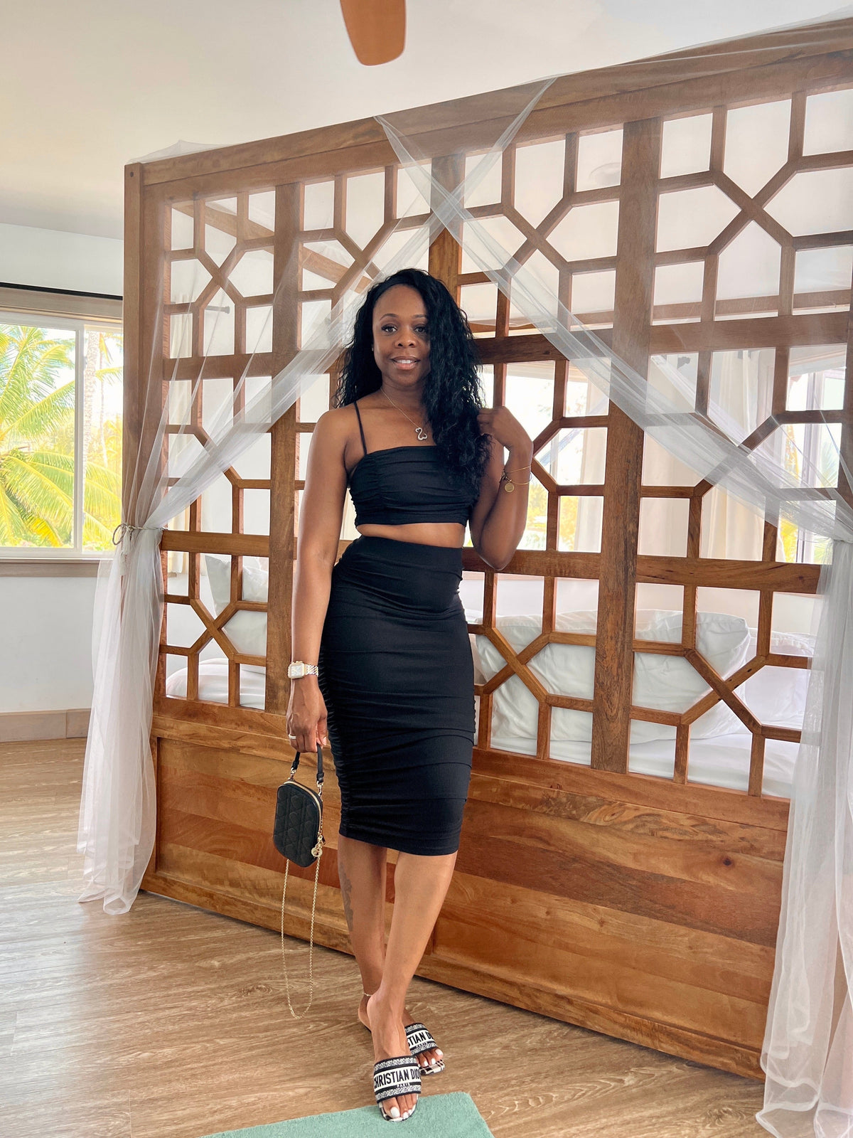 Luxuriance Style | The Boutique  Sets Arden | 2 Piece Midi Skirt Set