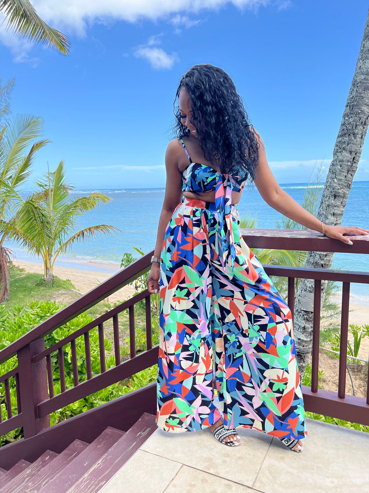 Luxuriance Style | The Boutique  Sets Indigo |  2 Piece Pant Set