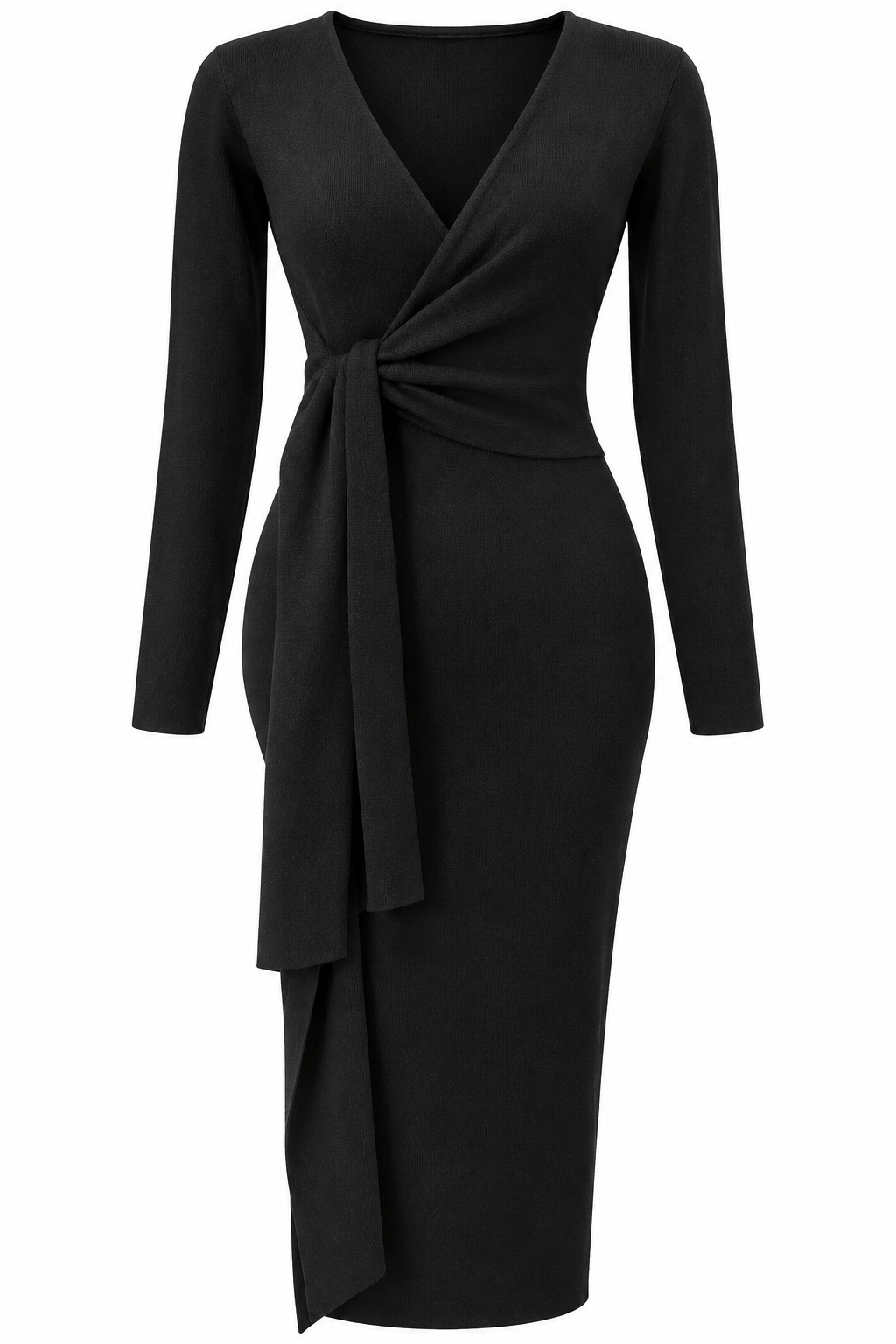 Luxuriance Style Boutique Dresses The Camille Wrap Midi Dress