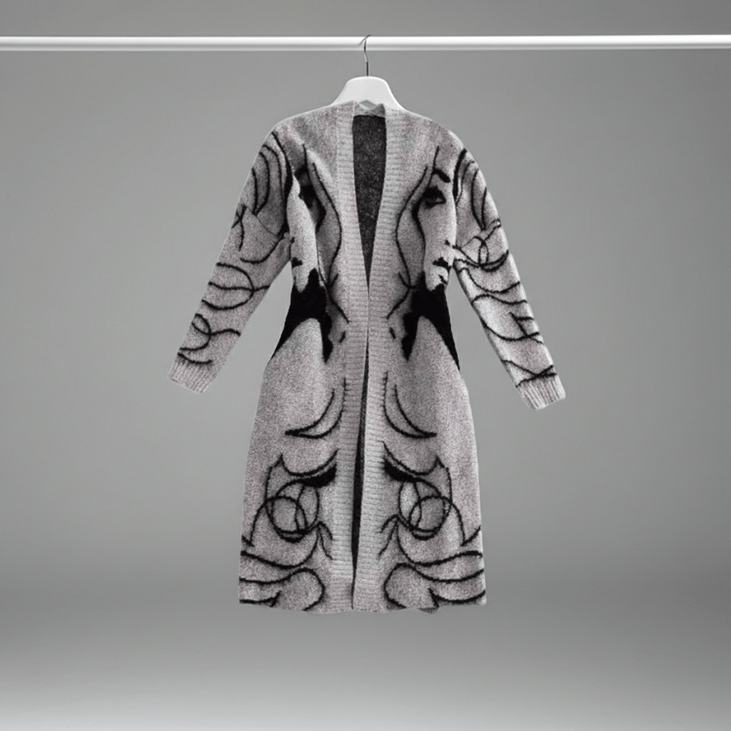 Luxuriance Style Cardigan Sweater The Gray Cardigan