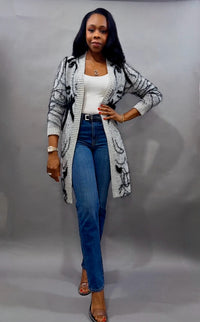 Luxuriance Style Cardigan Sweater The Silhouette Cardigan