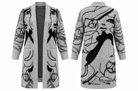 Luxuriance Style Cardigan Sweater The Silhouette Cardigan