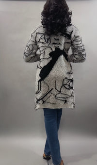 Luxuriance Style Cardigan Sweater The Silhouette Cardigan