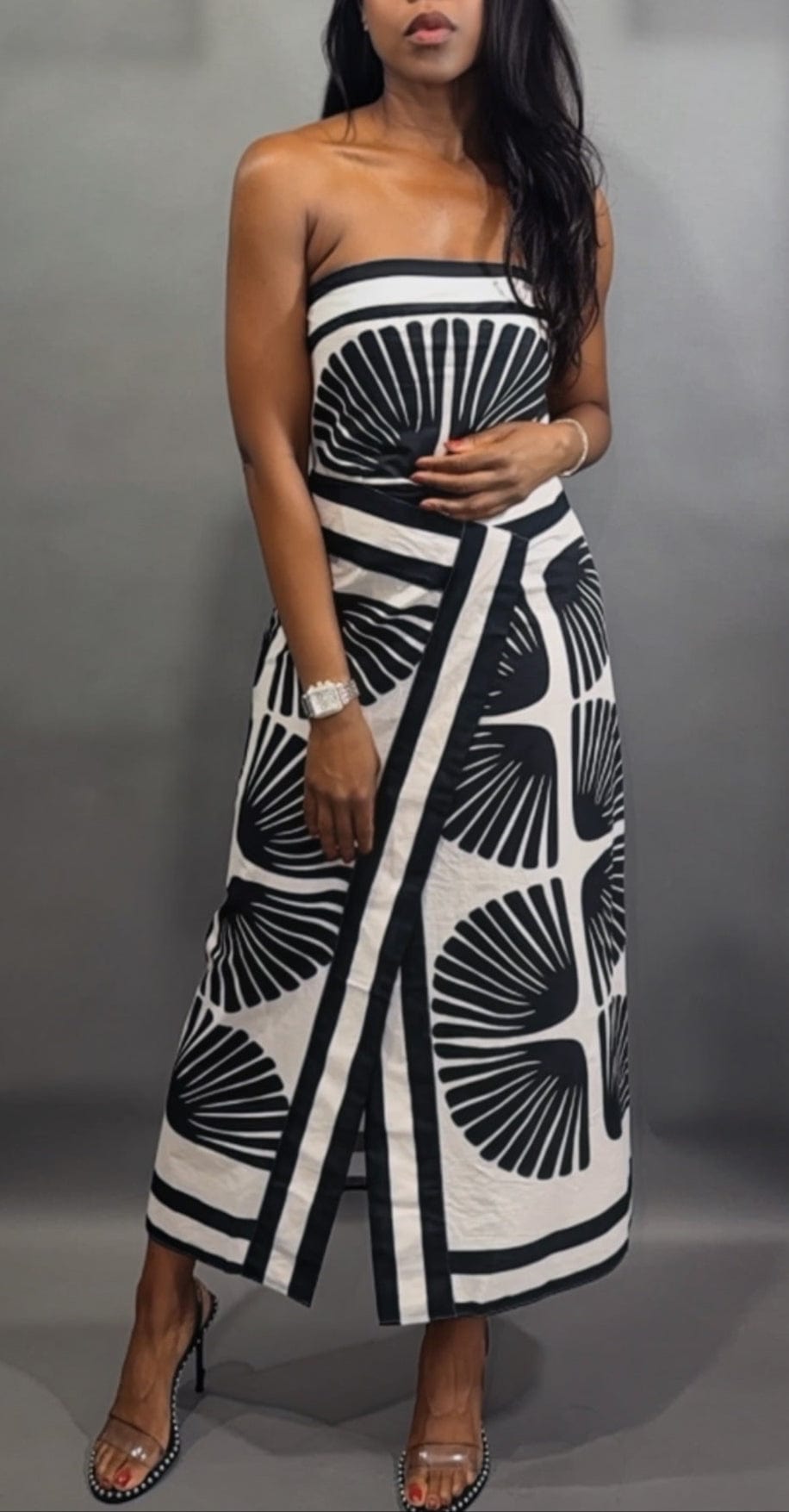 Luxuriance Style Dress The Solana Midi Dress