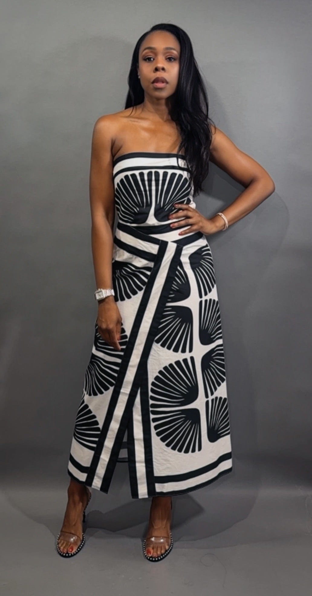 Luxuriance Style Dress The Solana Midi Dress