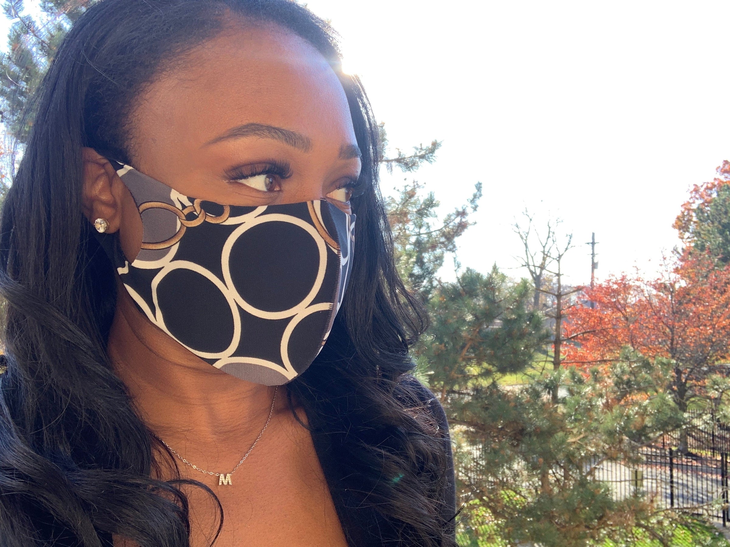 Luxuriance Style Face Mask The Chain Link  | Face Mask