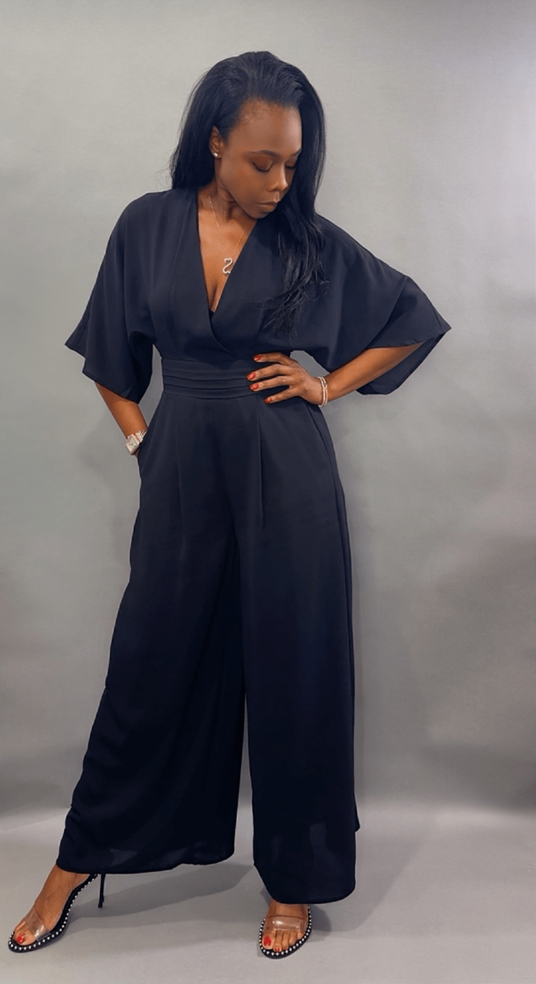 Luxuriance Style ™ Jumpsuits Kimono Jumpsuit