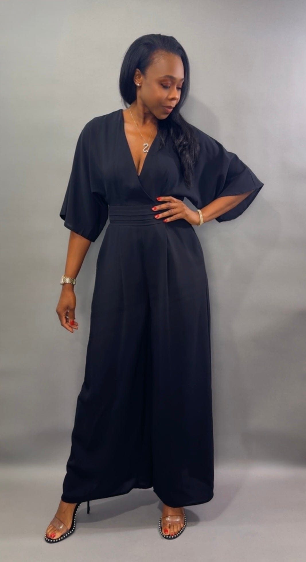 Luxuriance Style ™ Jumpsuits Kimono Jumpsuit