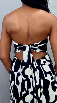 Luxuriance Style ™ Off Shoulder Back Tie Jumpsuit