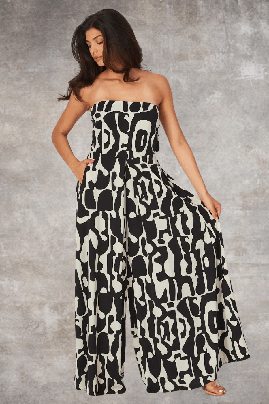 Luxuriance Style ™ Off Shoulder Back Tie Jumpsuit