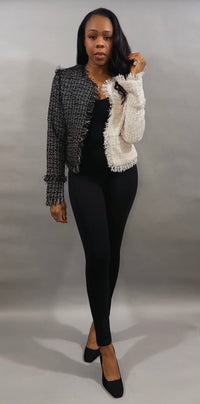 Luxuriance Style | The Boutique™ Blazer The Coco The Tweed Blazer