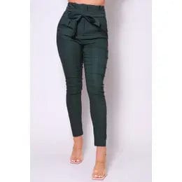 Luxuriance Style | The Boutique Bottoms High Rise  Belted Bow Tie | Pant