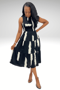 Luxuriance Style | The Boutique™ Dresses Brunch Midi Dress | Whimsical Dreams