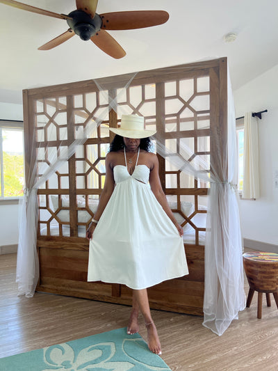 Luxuriance Style | The Boutique  Dresses Naya | Cutout Halter Dress
