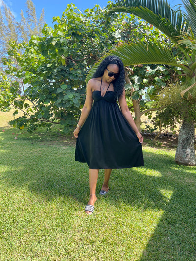 Luxuriance Style | The Boutique  Dresses Naya | Cutout Halter Dress