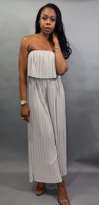 Luxuriance Style | The Boutique™ Jumpsuits The Selene Pleated Jumpsuit