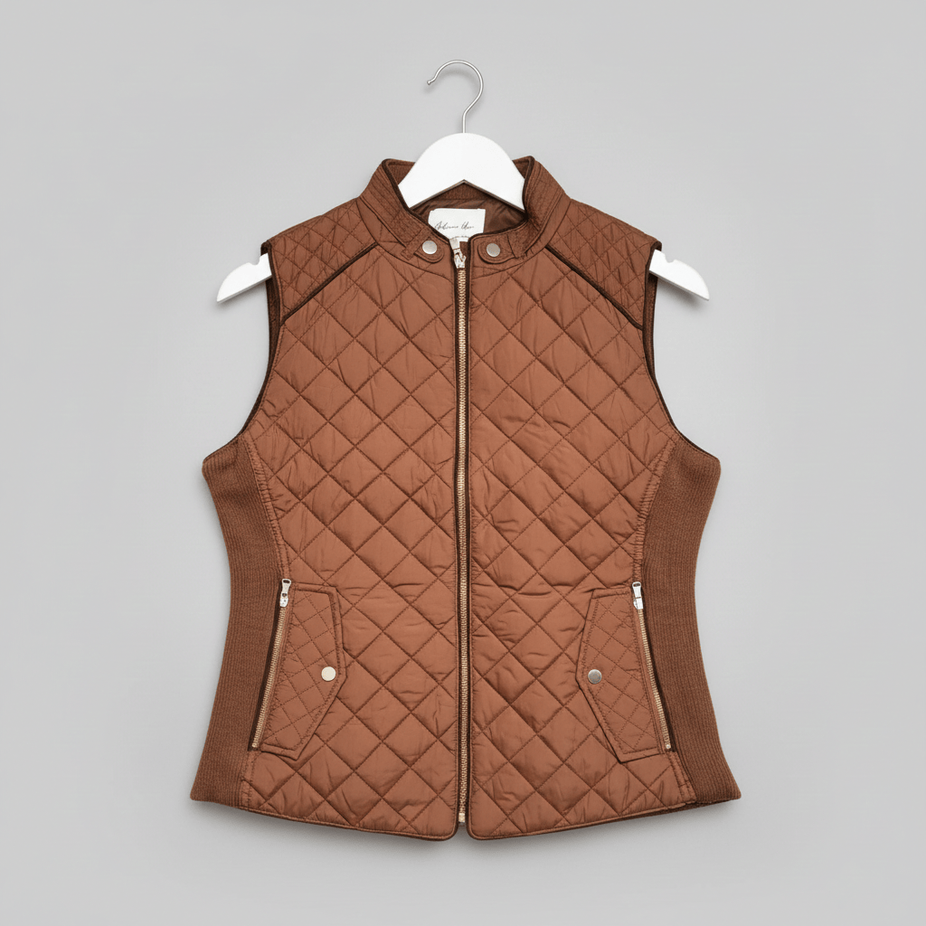 Luxuriance Style | The Boutique™ Vest Slim Fit Quilted Padding Vest