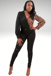 Luxuriance Style BodySuit Leopard Print | BodySuit